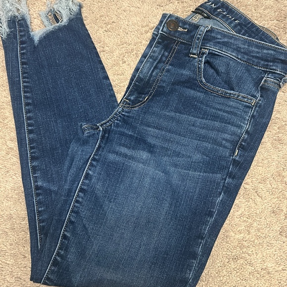 Women’s AE Hi Rise Jegging Crop Sz.6 - Picture 1 of 1